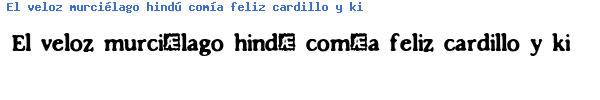 Fuente imposs.ttf