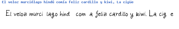 Fuente juleswriting.TTF