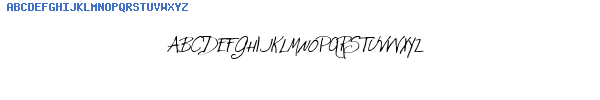 Fuente kkjwlhil.ttf