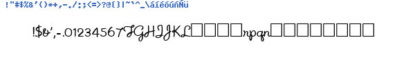 Fuente nooscrip.ttf