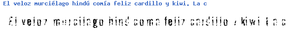 Fuente pixelshift.ttf