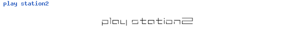 Fuente play station2.ttf