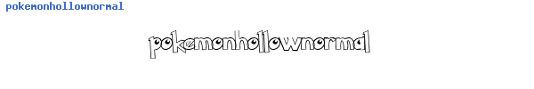 Fuente pokemonhollownormal.ttf