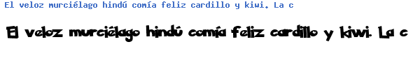 Fuente pokemonnormal.ttf