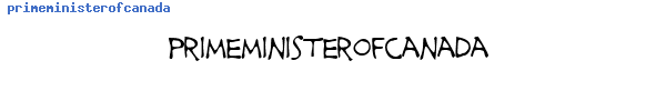 Fuente primeministerofcanada.ttf