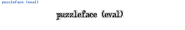Fuente puzzleface (eval).ttf