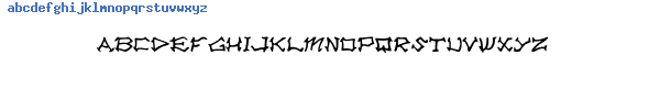 Fuente radzad.ttf