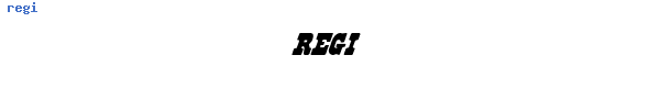 Fuente regi.ttf