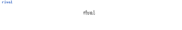 Fuente rival.ttf
