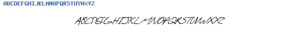 Fuente sfscribbledsansscitalic.ttf