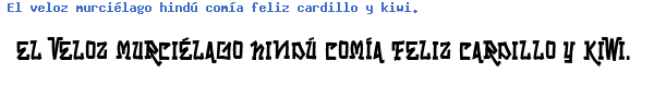 Fuente skrybylr.ttf