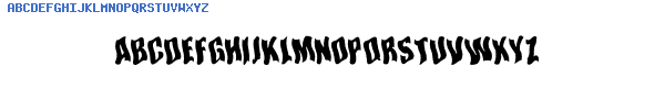 Fuente somewhereinspace.TTF