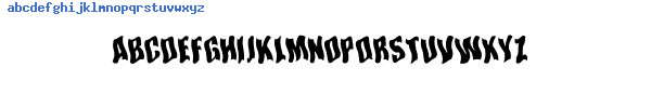 Fuente somewhereinspace.TTF