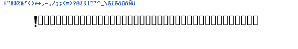 Fuente somewhereinspace.TTF