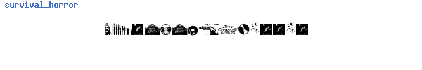 Fuente survival_horror.ttf