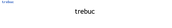 Fuente trebuc.ttf
