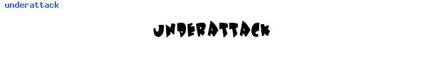 Fuente underattack.ttf