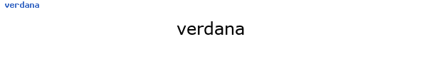 Fuente verdana.ttf