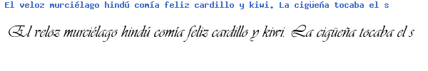 Fuente vivaldi.ttf