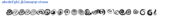 Fuente xspiralmental.ttf