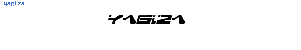 Fuente yagiza.ttf